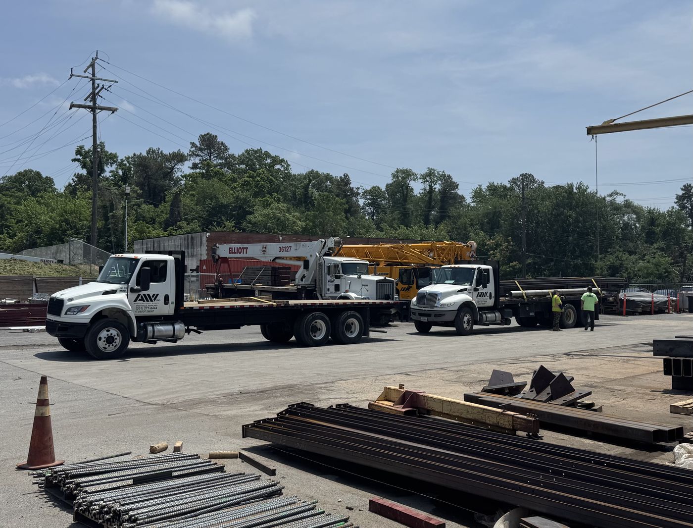Just-in-time material staging — American Iron Works